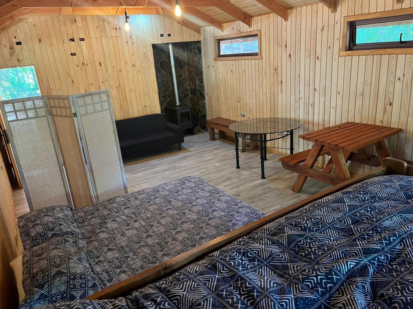 Llaima Camp Villa Curacautín Buitenkant foto